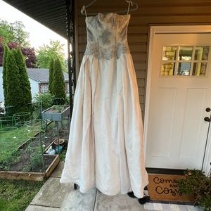 Wedding or prom dress by cocoe voci. Needs minor lace repair.
